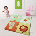 cartoon animal printed picture carpet tiles for kids room,acrylic carpet,washable
